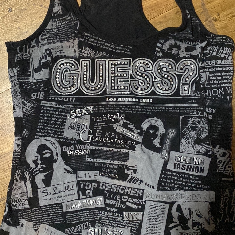 Guess Racer Back Tops (X2) - Picture 2 of 8